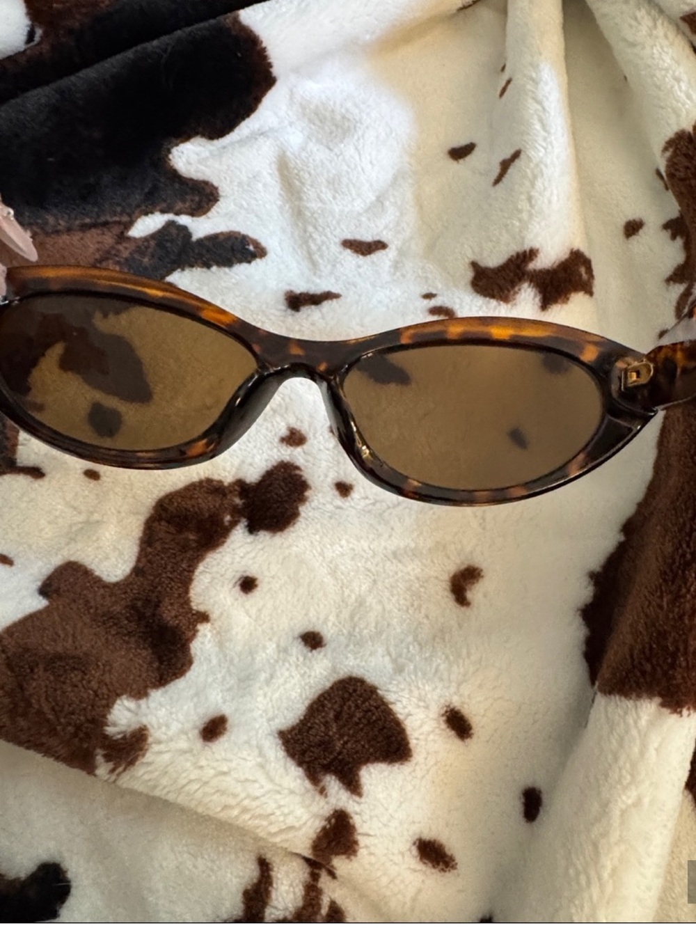 Prada copy tortoise shell cat eye glasses